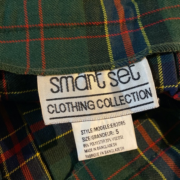 Vintage Green Mid Length Kilt - Picture 3 of 3